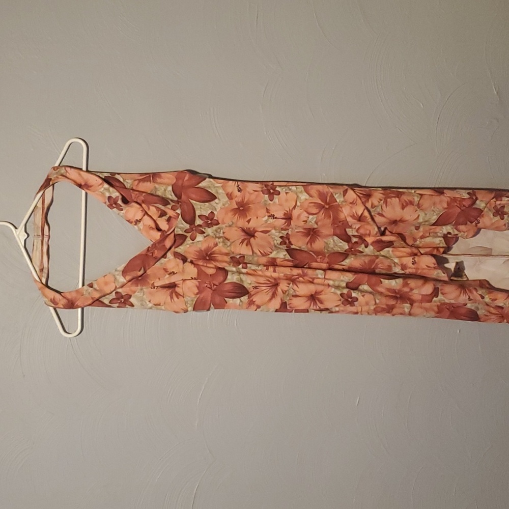 Rampage Floral Halter Dress